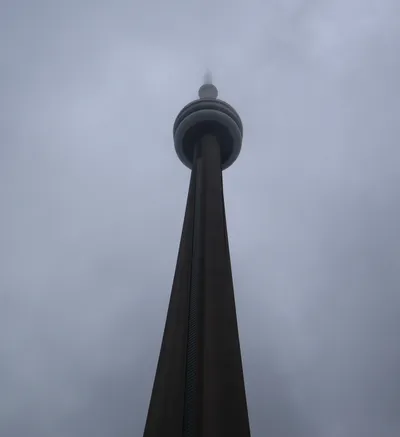 CN Tower in the mist